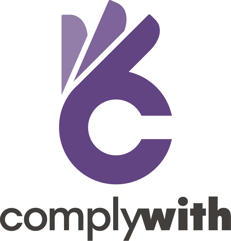 ComplyWith logo vertical centred v2